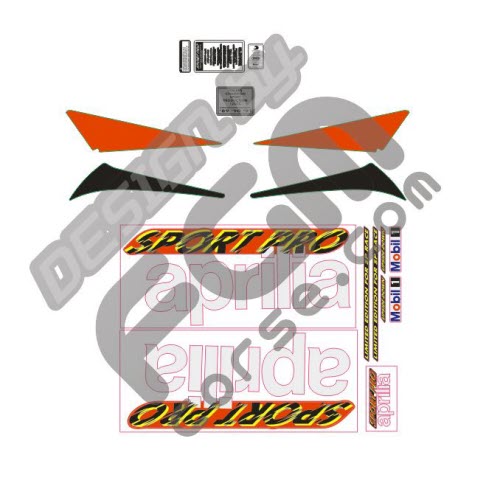 Grafiche Adesive / Adesivi per Motard - APRILIA DORSODURO - ITA